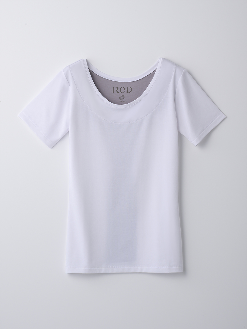 ReD（レッド）リカバリーウェア Uネックインナー半袖 肩コリ改善