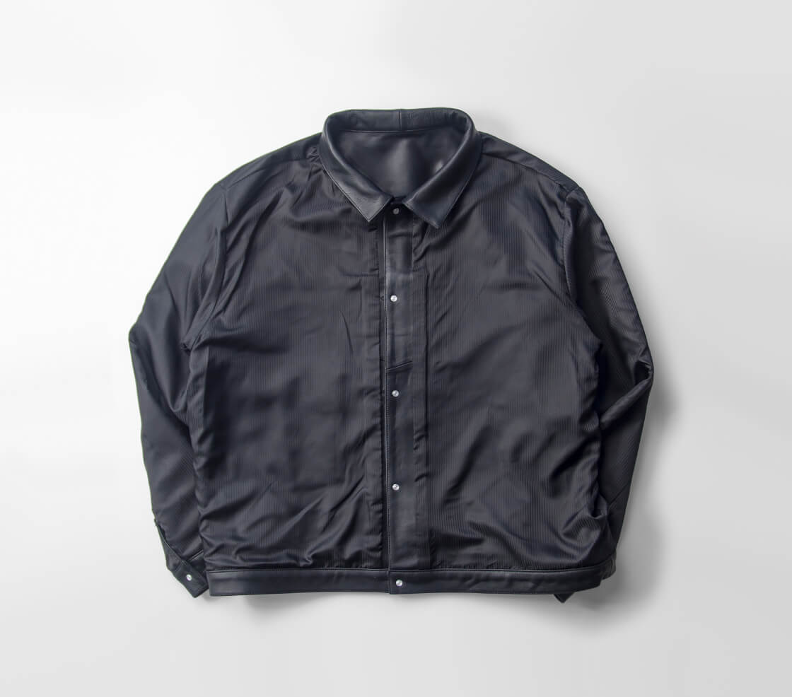 LAOTOUR 本革 ラムレザー 1st Gジャン トラッカージャケット 革ジャン