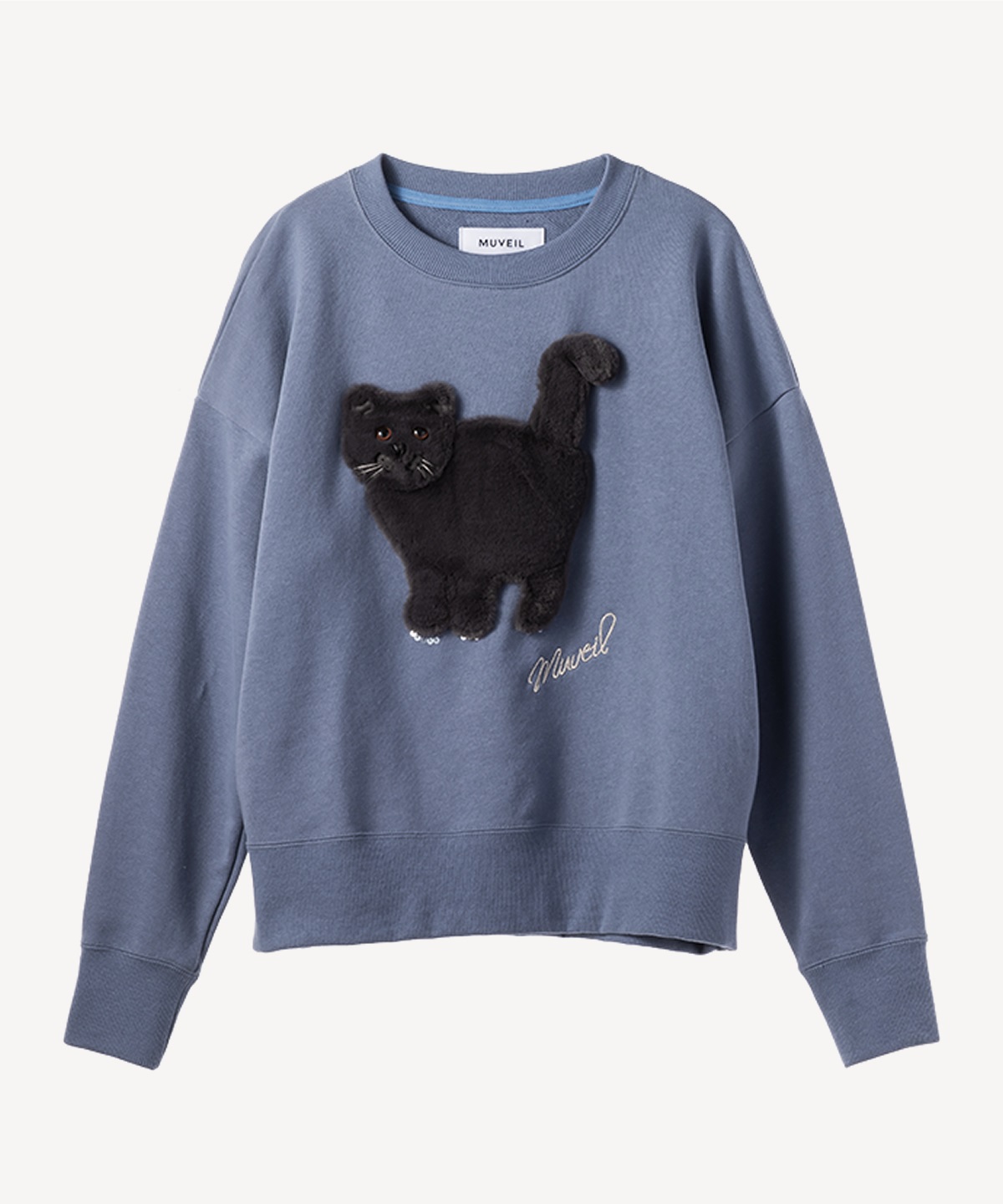 ネコ裏毛プルオーバー | MUVEIL Online Shop