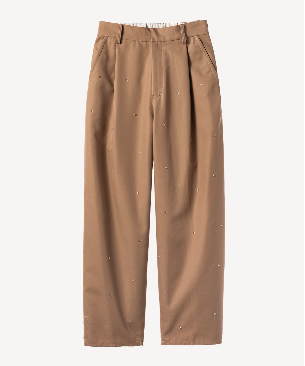 ビジュー付きチノパンツ | MUVEIL Online Shop