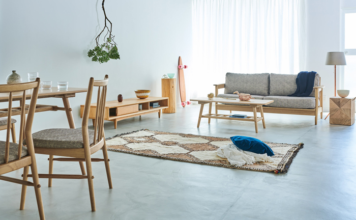 サイドテーブル BA-31D ベッド小物 CHERRY チェリー 桜屋工業 HOMEDAY