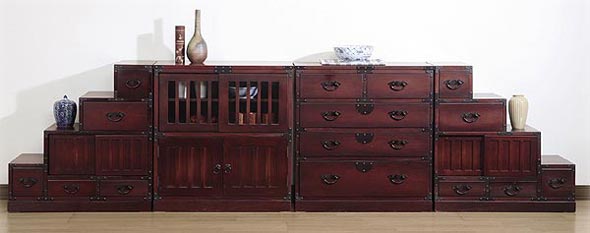 民芸調 引出箪笥を激安で販売する京都の村田家具