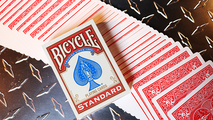 Bicycle Standard (Red) Poker Cards (New Box) : マジックショップ
