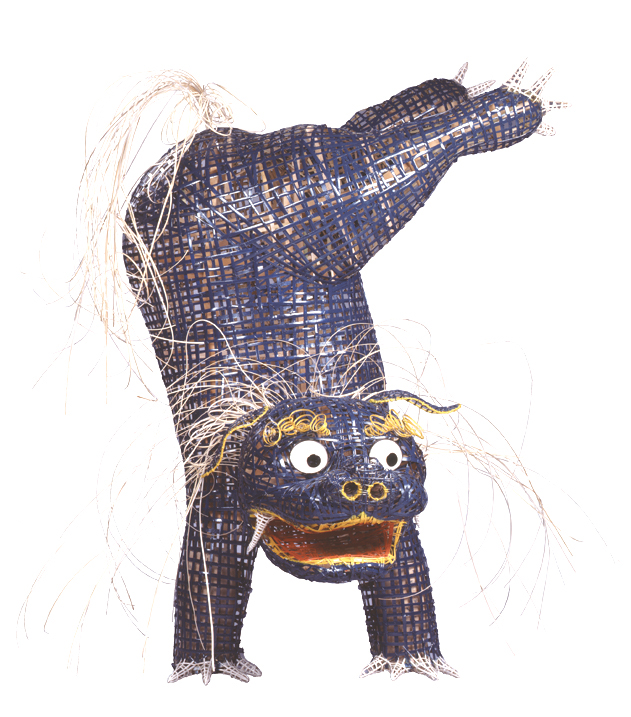 籠細工の獅子と『新卑姑射文庫』｜名古屋市博物館