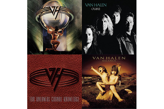 ヴァン・ヘイレン、サミー・ヘイガー期全米No. 1の4作が初の紙ジャケ