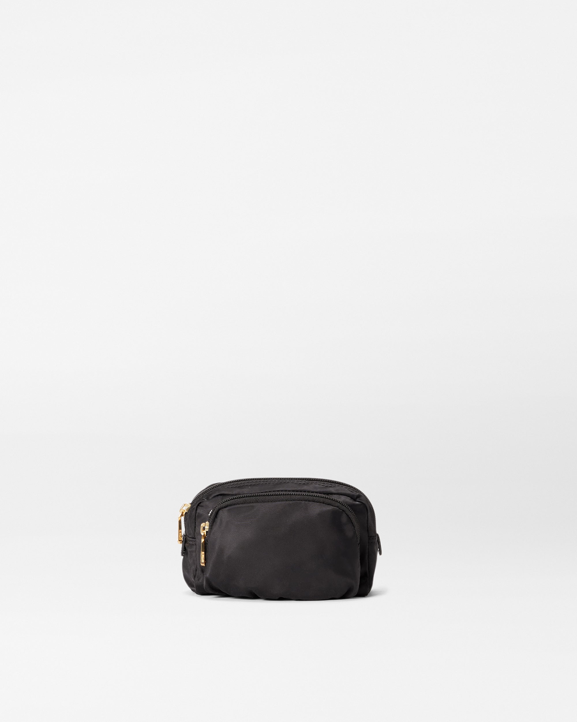 Small Chelsea Nylon Makeup Bag in Black | MZ Wallace