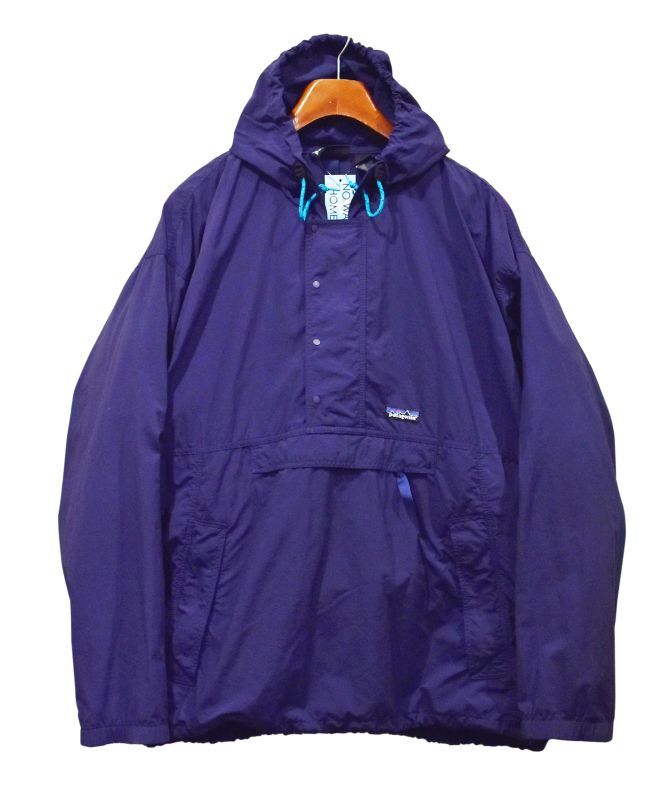 90's USA製【ビンテージ】【パタゴニア】patagonia【紺】アノラック