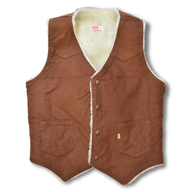 程度良好【70s】【USA製】ビンテージ【Levis】リーバイス【ブラウン