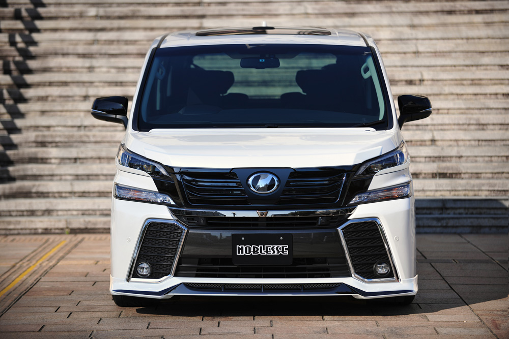 NOBLESSE 30ヴェルファイア用 フロントグリル 貼り付け系