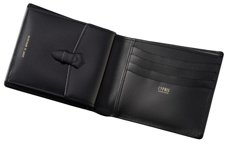 CYPRIS COLLECTION】二つ折り財布(小銭入れ付き札入・テングタイプ