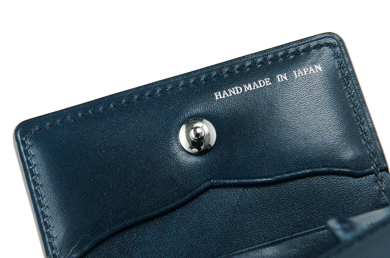 キプリス】小銭入れ(BOX型)□オイルシェルコードバン＆シラサギレザー