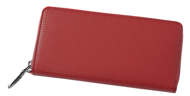 ノイインテレッセ】長財布(ラウンドファスナー束入)□シャッテン ロッソ