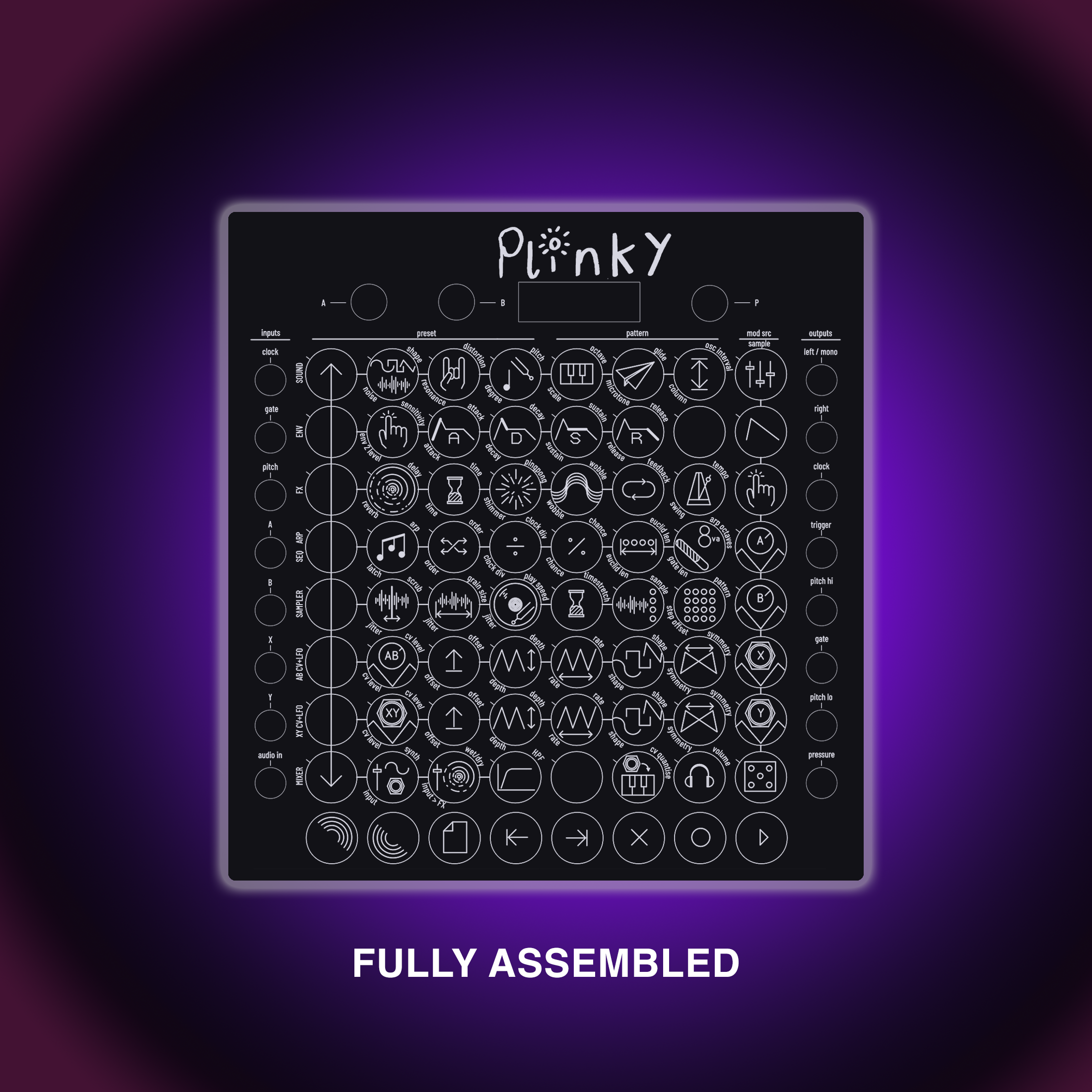 Plinky V3 [Fully Assembled] – Noisebug