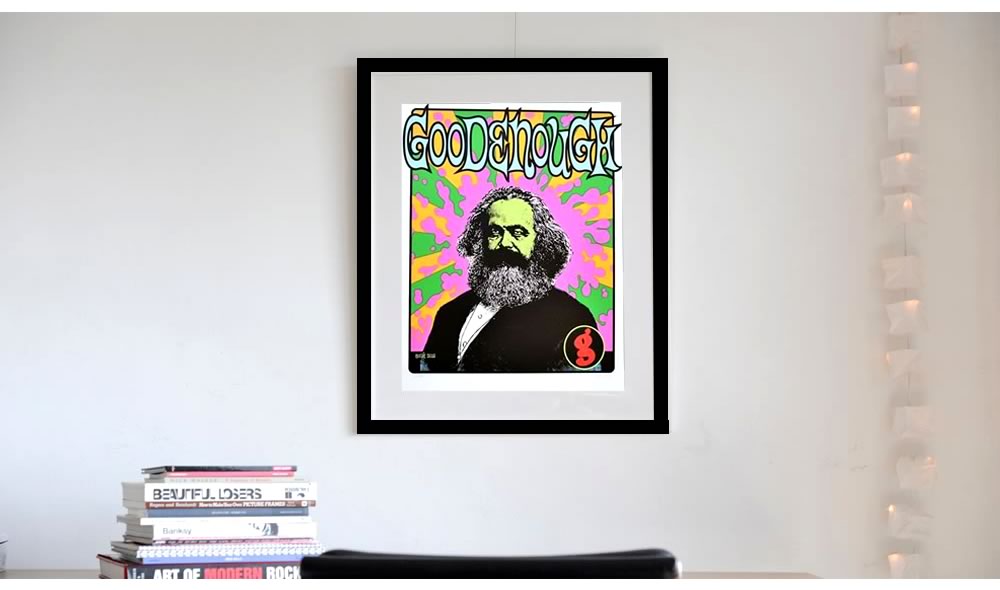 Frank Kozikのポスター「Good Enough 2016 - Blue」を販売 ー