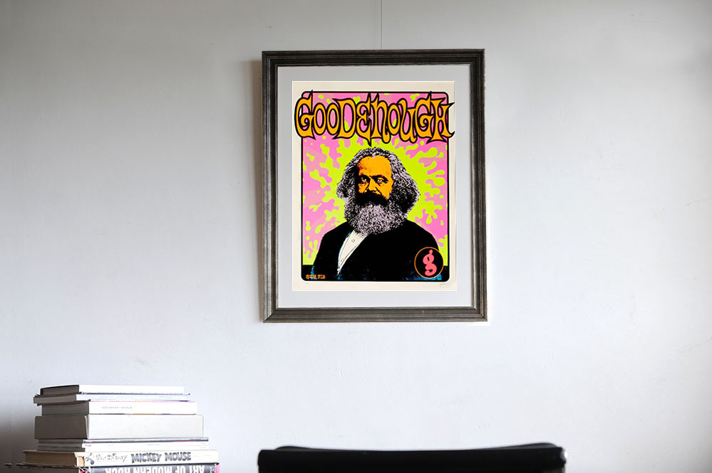 Frank Kozikのポスター「Good Enough」を販売 ー NOISEKING ノイズキング