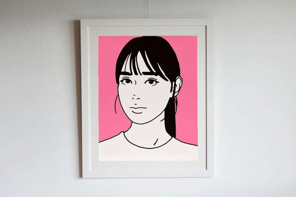 アメリカ初進出のKYNEの30枚限定のシルクスクリーンです。 ー