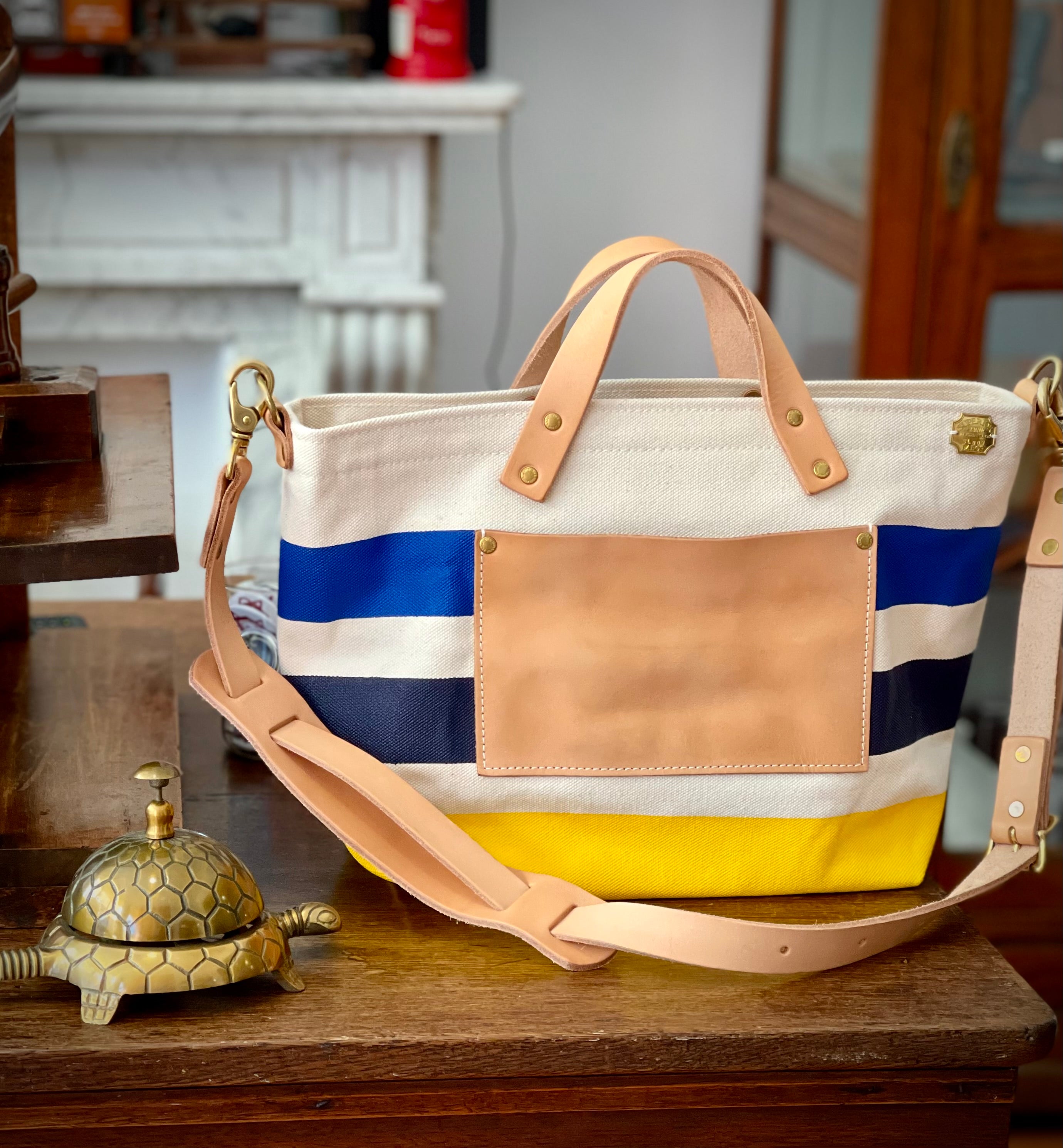 The Superior Labor Engineer Shoulder Bag XS (Blue/navy/yellow