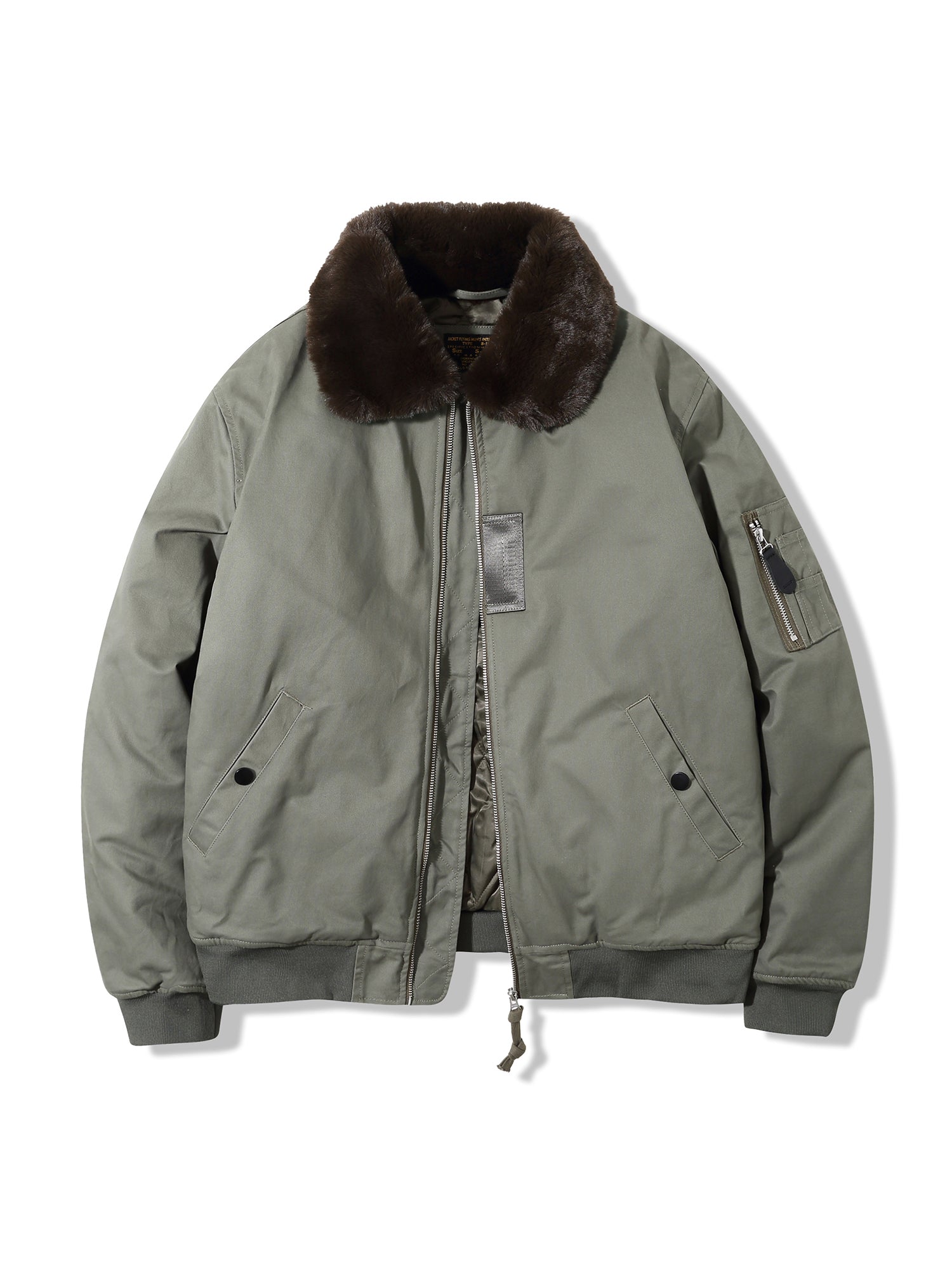 NORMEN 米軍 B-15 フライトジャケット メンズ 男性 B15 ミリタリー