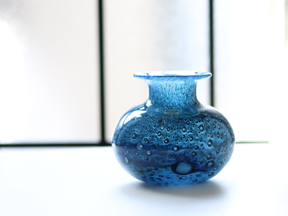 Boda （ボダ） Bertil Vallien（バーティル・ヴァリーン） vase blue