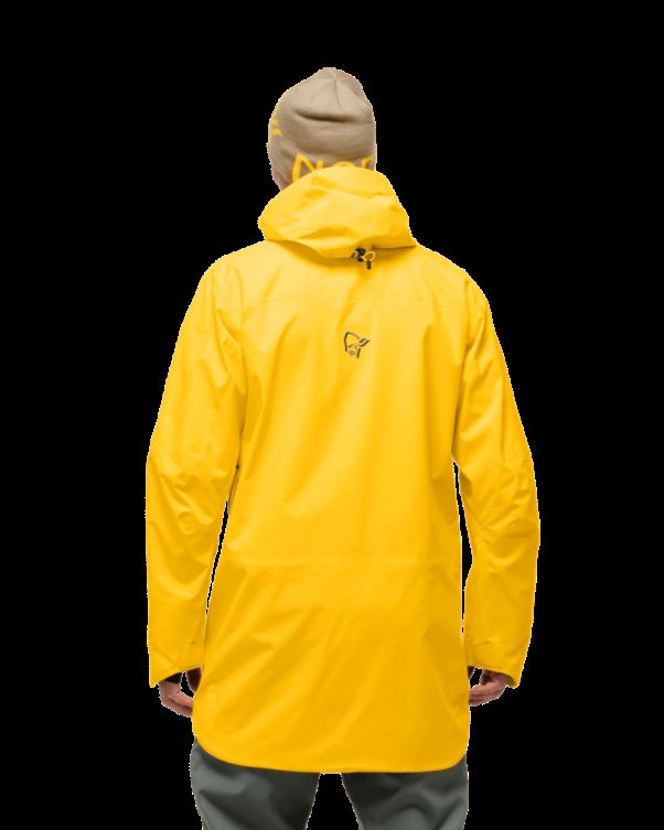 ノローナ メンズ ロフォーテン ゴアテックス プロ アノラック レモン