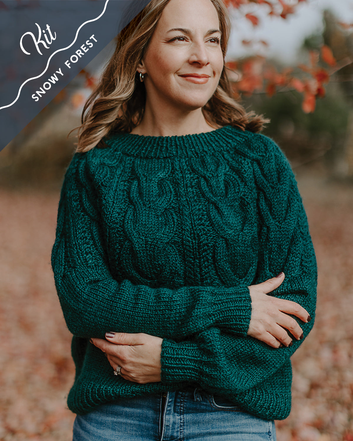 Snowy Forest Sweater Kit - by Midori Hirose – North Bay Fiber