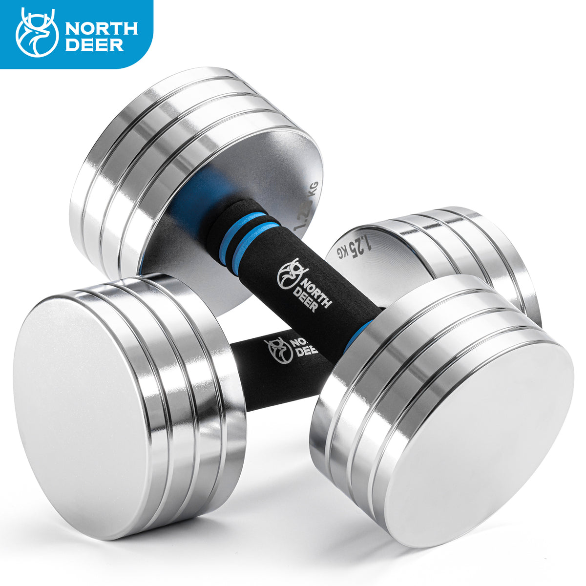 ねんねん②42kg可変式ダンベルx2、台座、5.5kgから2.5kg刻み 年に一度