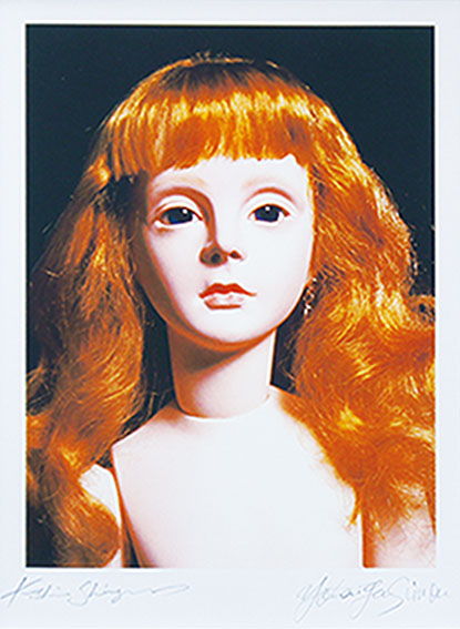 Kishin Shinoyama / 篠山紀信プリント額「四谷シモン人形（仮