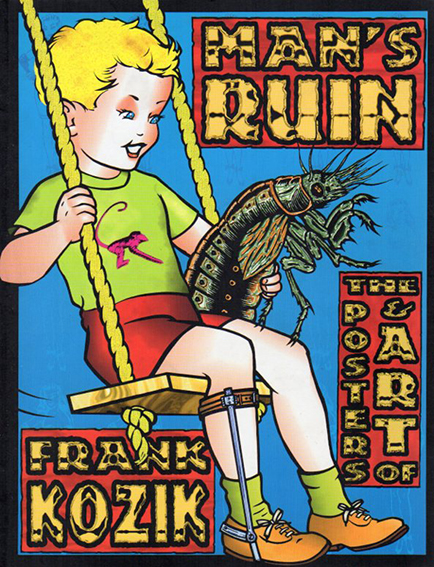 Frank Kozik RED AUNTSのシルクスクリーンポスターです。 Frank Kozik