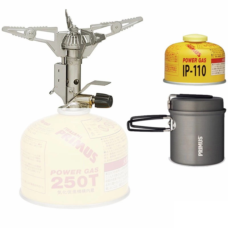 PRIMUS(プリムス) 153ウルトラバーナー+ライテックトレックケトル&パン