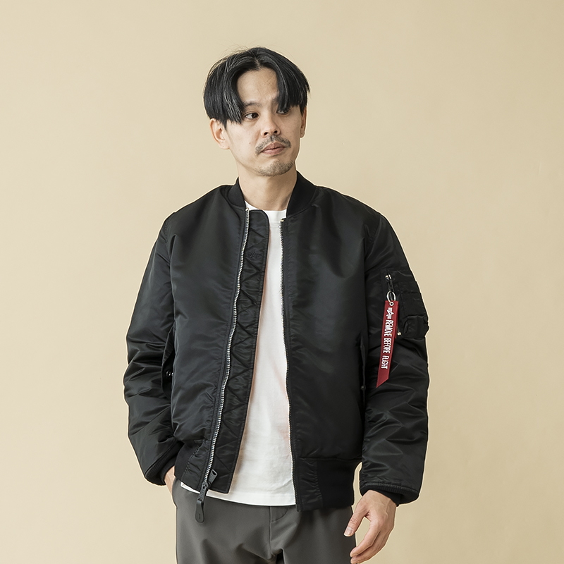 ALPHA INDUSTRIES(アルファ インダストリーズ) MA-1 TIGHT JKTNYLON H
