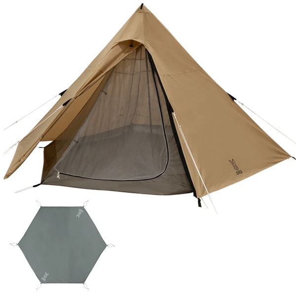 DOD(ディーオーディー) ワンポールテントM&ワンポールテントM用