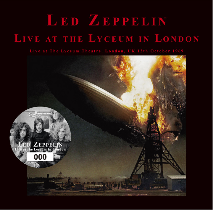 LED ZEPPELIN - LIVE AT THE LYCEUM IN LONDON (CD) - navy-blue