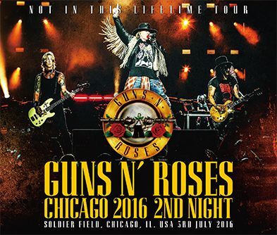 GUNS N' ROSES - CHICAGO 2016 2ND NIGHT(3CD) - navy-blue