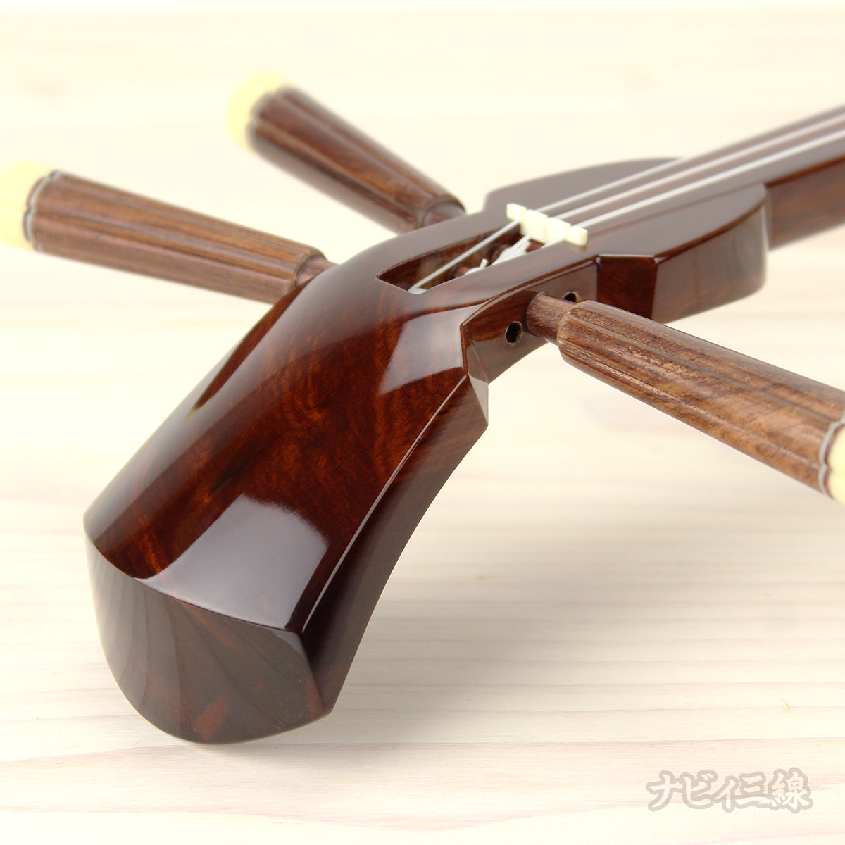 ナチュラル三線セット｜三線専門店ナビィ三線｜木目を生かした自然派