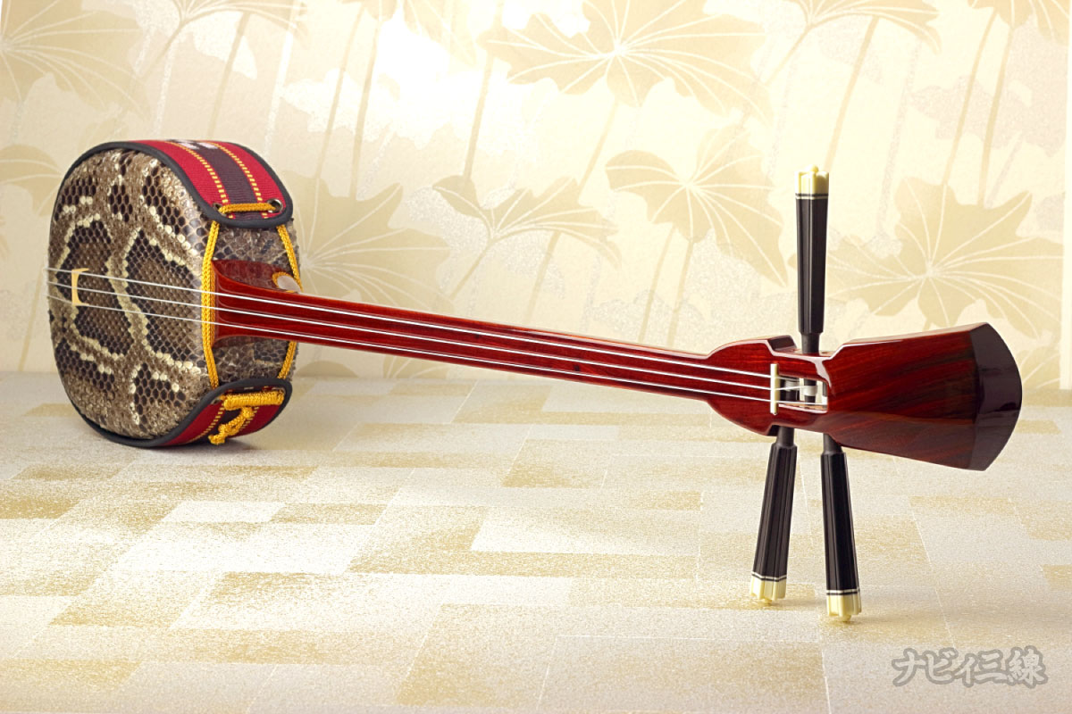 紫檀三線 シンプルセット｜三線専門店ナビィ三線