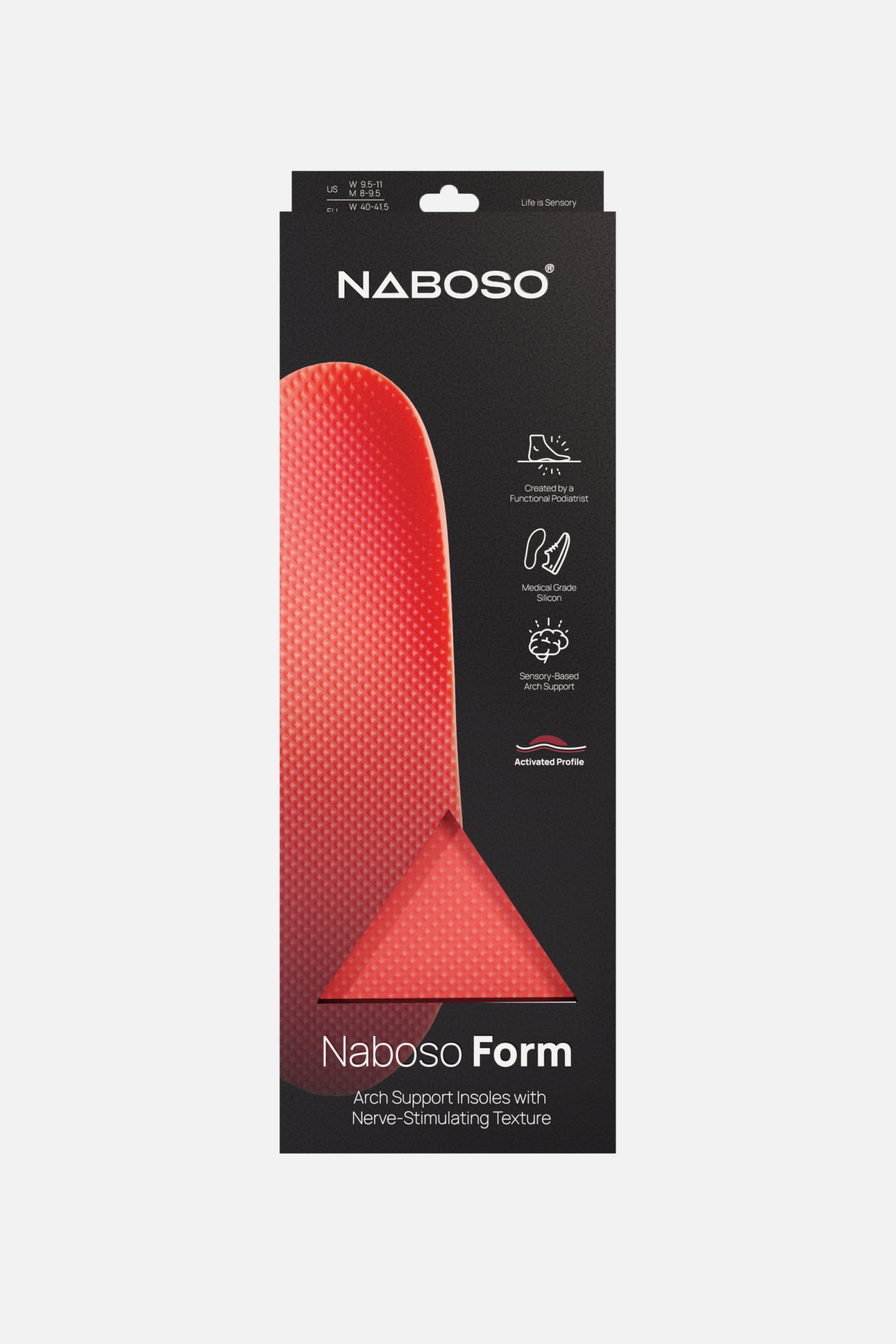 Naboso Form Insoles | Active Arch Supports to Strengthen Feet