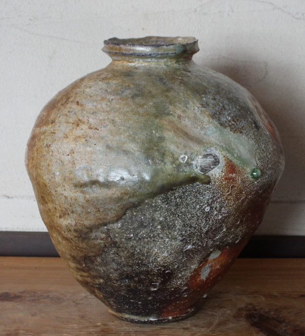 新 学 伊賀大壺 Iga large jar by ATARASHI Manabu 商品詳細｜備前焼