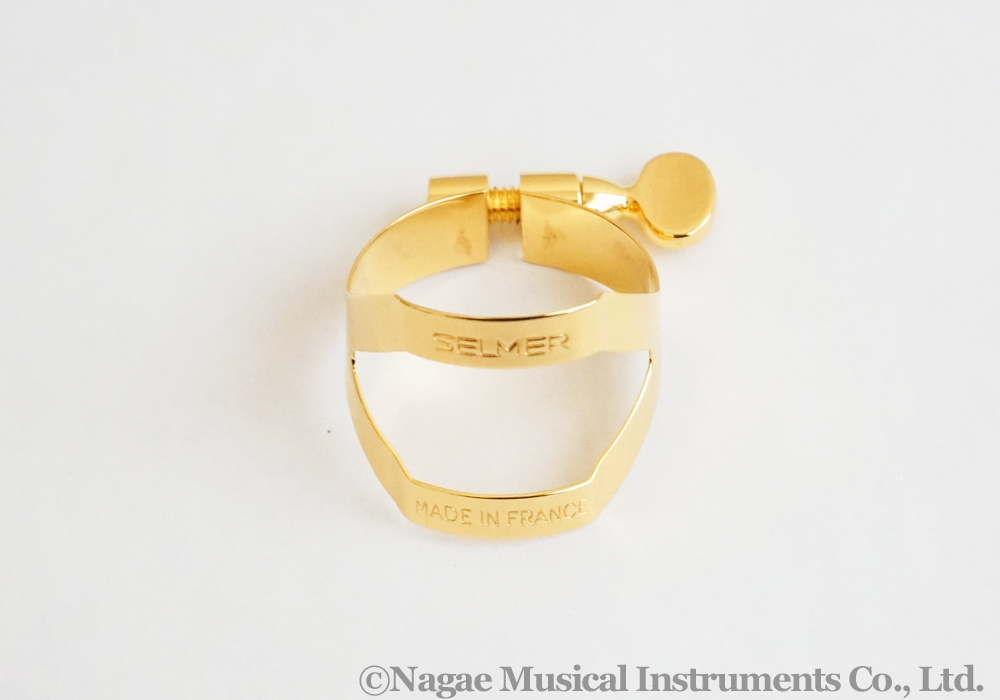 セルマー バリトンサックスリガチャー ゴールド GP｜ 管楽器専門店