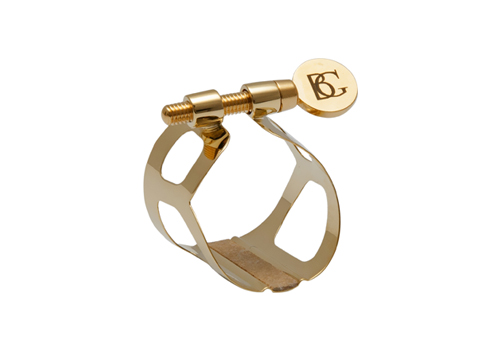 BG E♭クラリネットリガチャー Tradition GP(ゴールド) L81｜ 管楽器