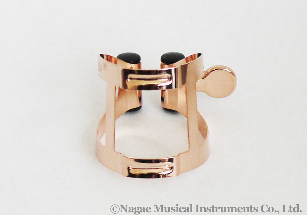 バンドレン B♭クラリネットリガチャー＆キャップM/O ピンクゴールド