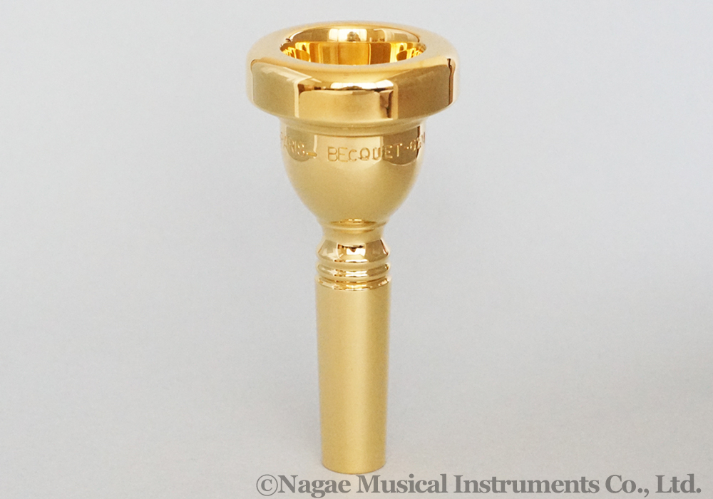 クルトワ トロンボーンマウスピース ベッケモデル 太管 シルバー