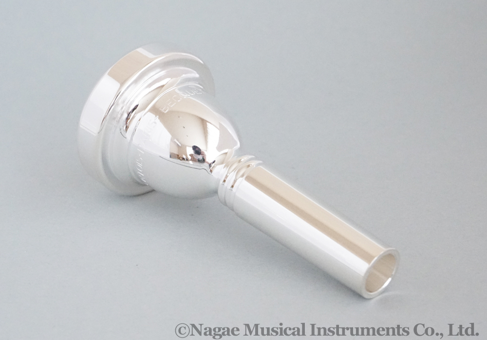 クルトワ トロンボーンマウスピース ベッケモデル 太管 シルバー