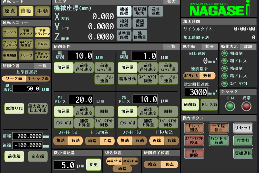 サドル型高精度平面研削盤 SGE SERIES | 株式会社ナガセインテグレックス