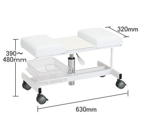 TAT - 西村製作所 - オットマンCB-811 ホワイト
