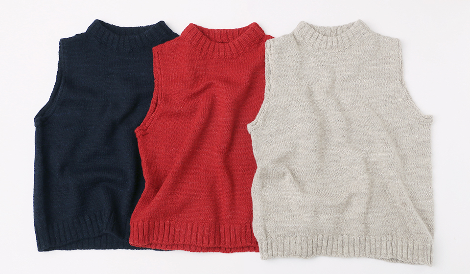 デザイナーが話したくなる】麻わたウールのセーター | 中川政七商店の