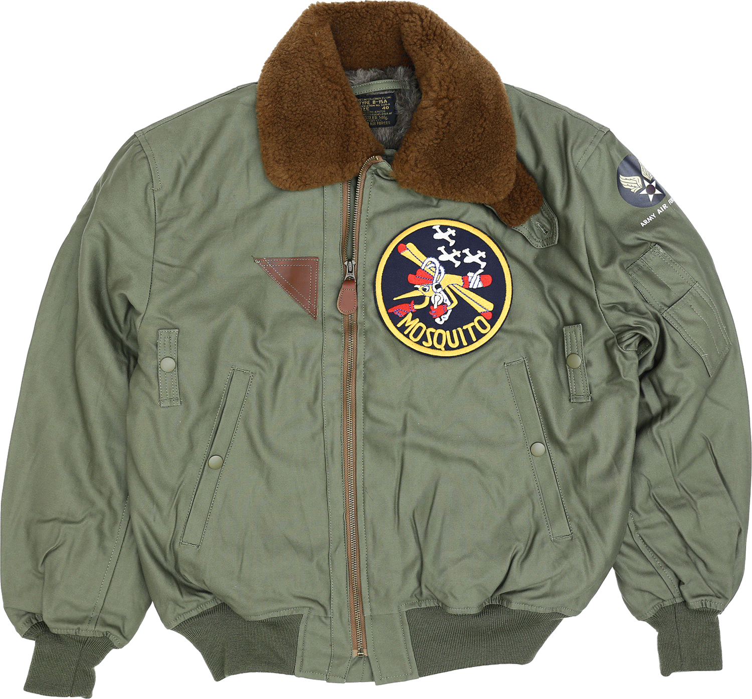 TYPE B-15A ミリタリーショップ 革ジャン 中田商店