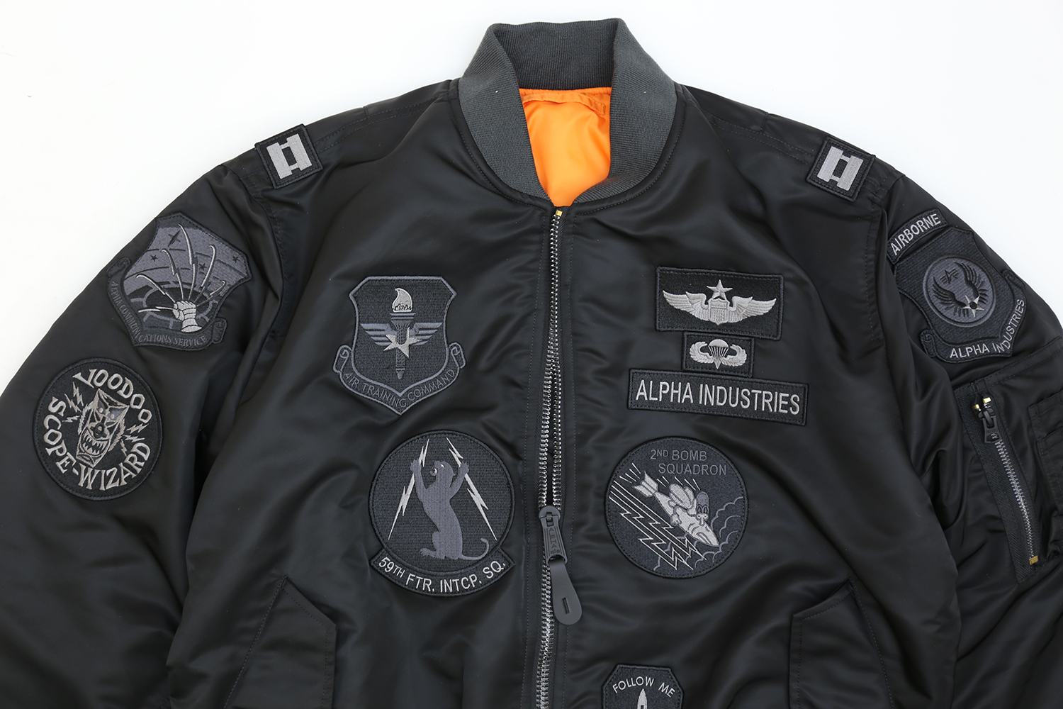 MA1 ALPHA TYPE MA-1 ミリタリーショップ 革ジャン 中田商店