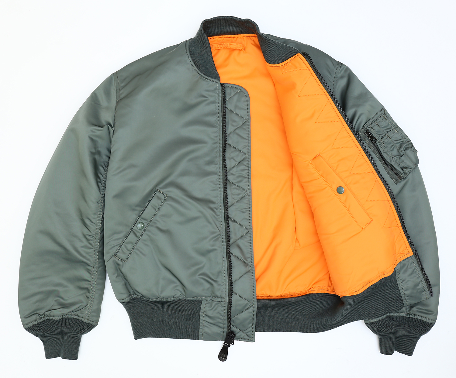 ALPHA INDUSTRIES TYPE MA-1 1968 ミリタリーショップ 革ジャン 中田商店