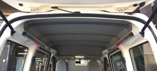 S320V系 ハイゼットカーゴ マルチレール 【RW-16H】〔左右各1セット