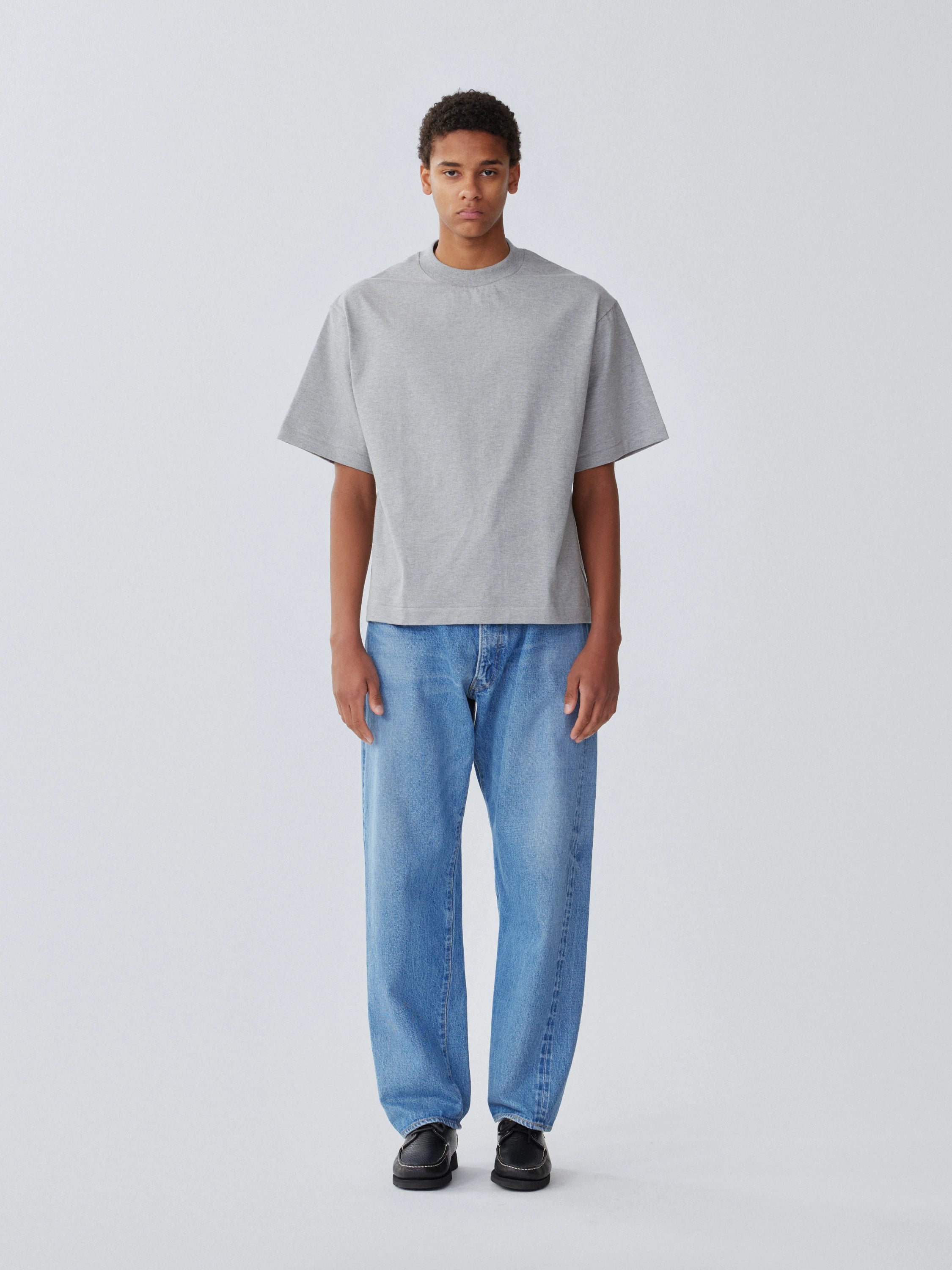 Namu Shop - Kaptain Sunshine 5P Zipper Front Denim Pants - Indigo